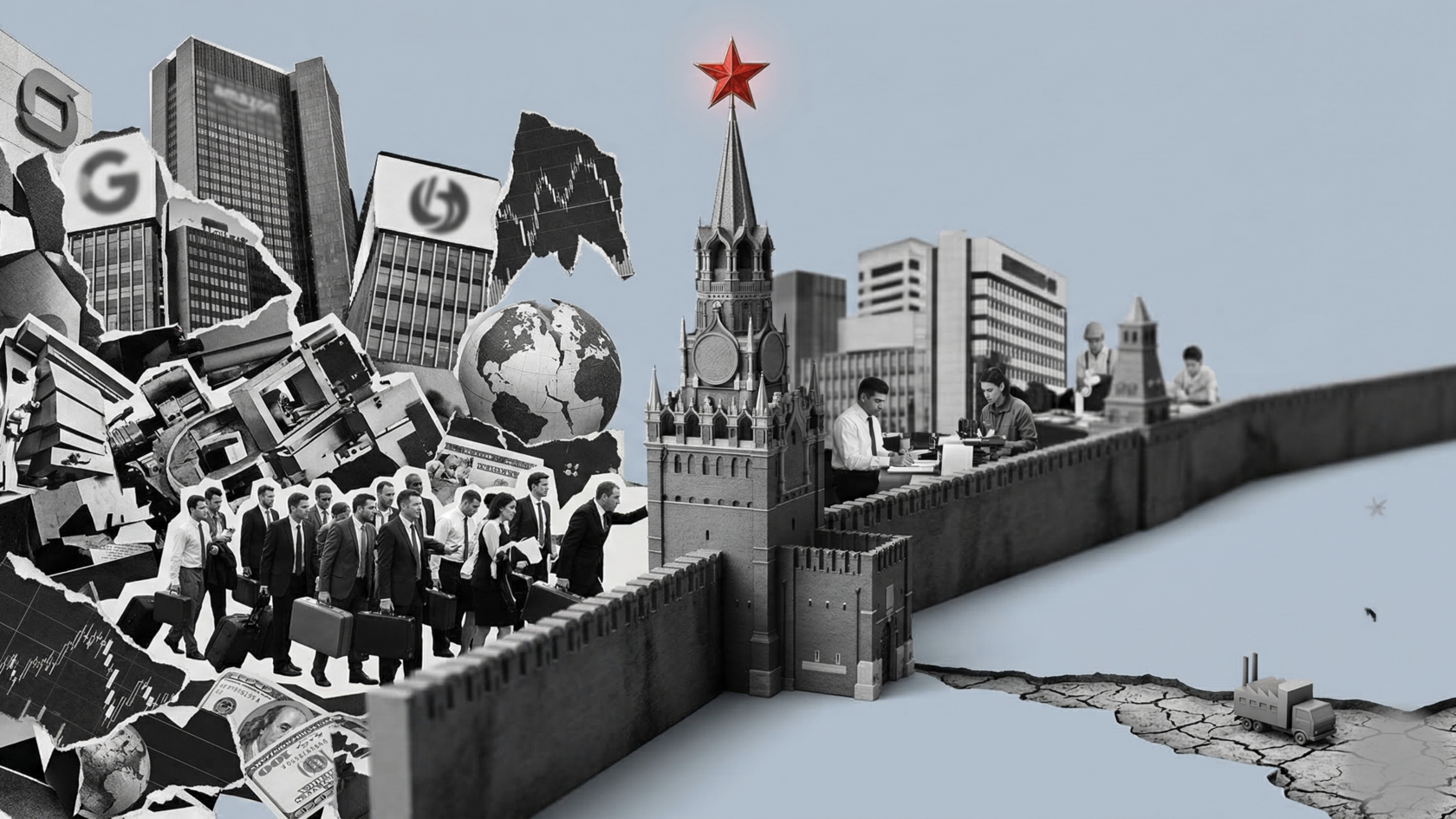 Exits of Foreign Firms from the Russian Market Down to a Trickle