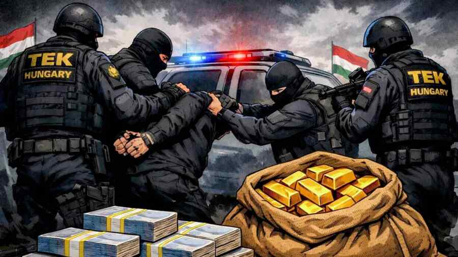 The monster is ready to pounce on its benefactors