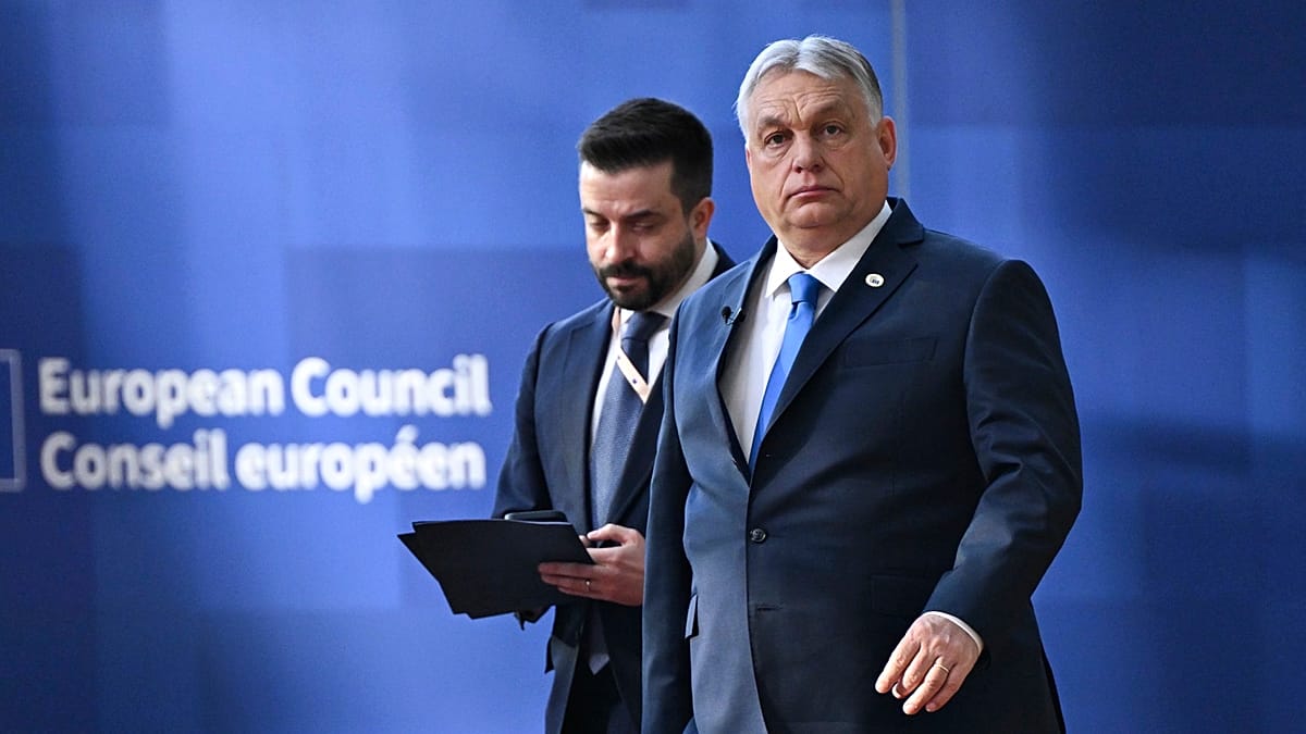 ‘Nobody can blackmail us’: Leaders excoriate Orbán’s veto as he tests EU limits
