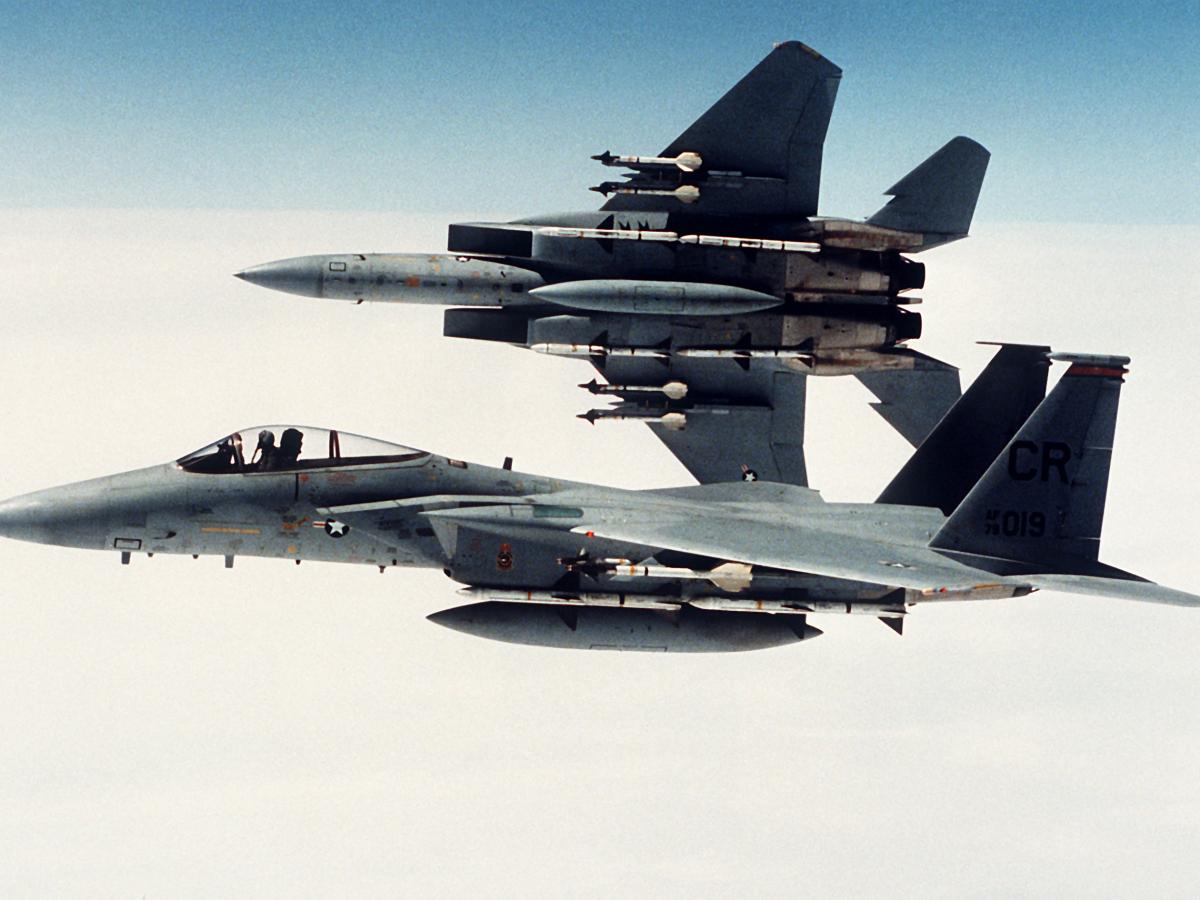 US Air Force F-15 Downed in Kuwaiti Airspace, Pilot Detained