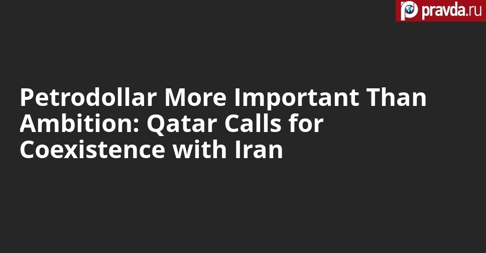 Qatar Calls for Coexistence with Iran
