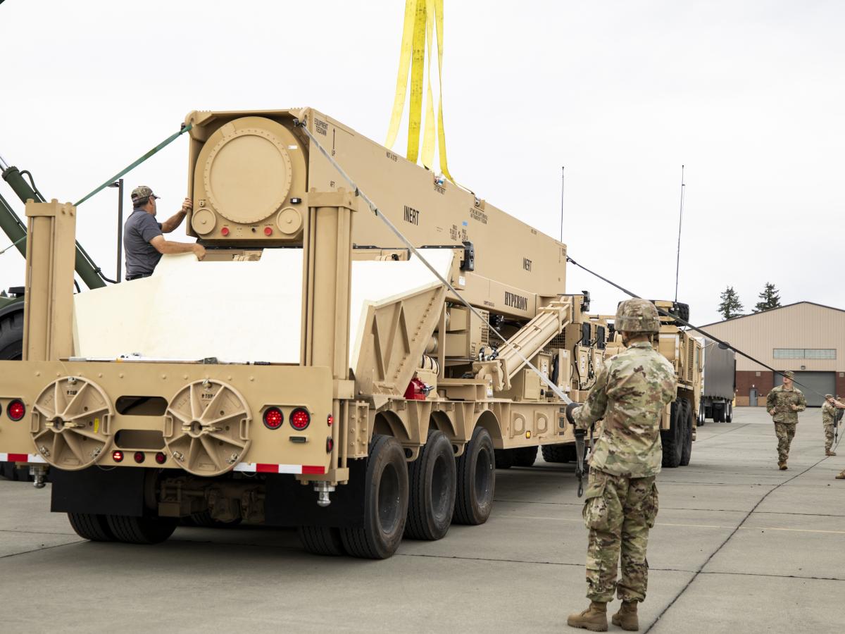 Pentagon Moves Closer to Hypersonic Missile Deployment