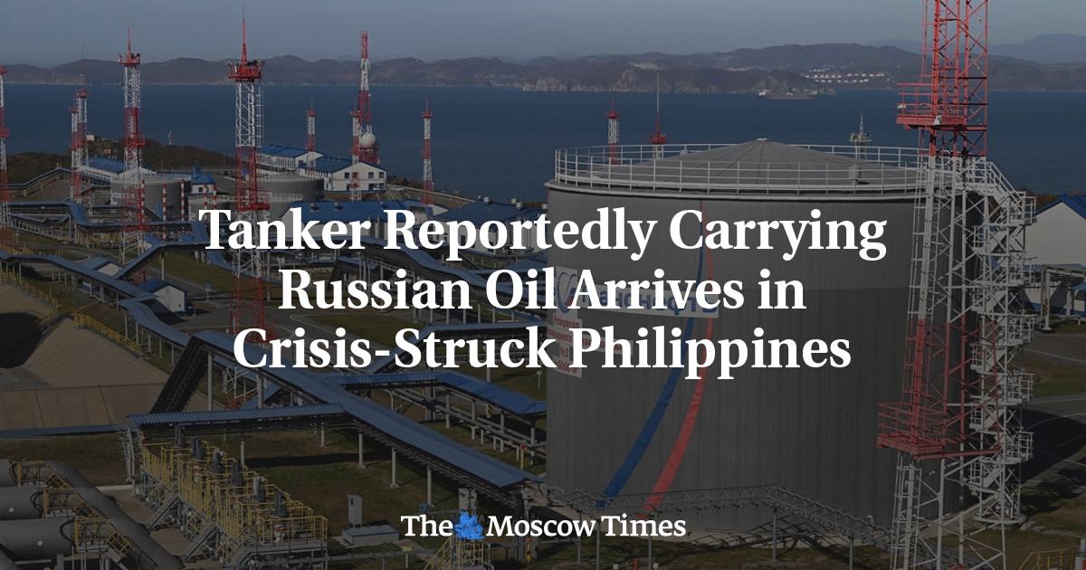 Tanker Reportedly Carrying Russian Oil Arrives in Crisis-Struck Philippines