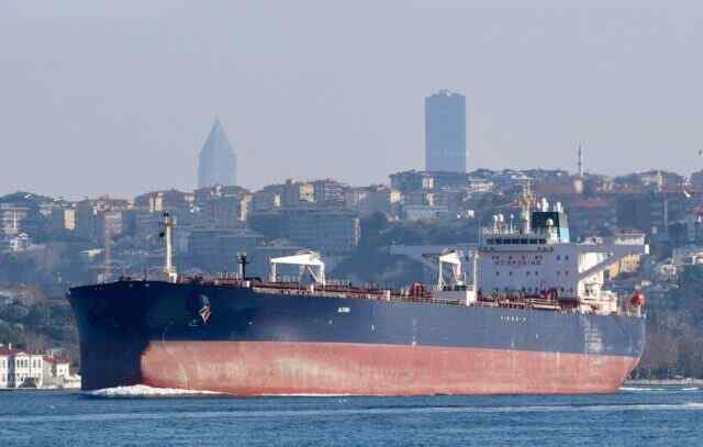 A UAV attacked a Turkish tanker carrying 140,000 tonnes of oil