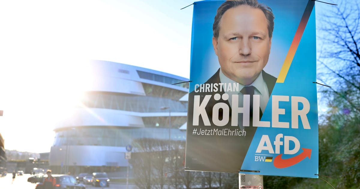 Germany’s far right set to gain ground beyond its eastern strongholds – POLITICO