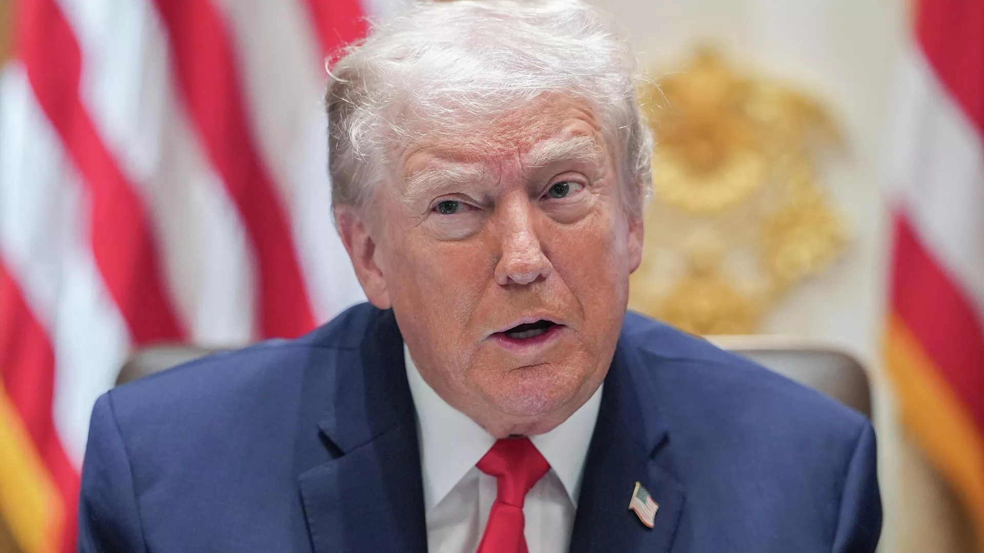 Trump threatened Iran with a more powerful strike if it closed the Strait of Hormuz