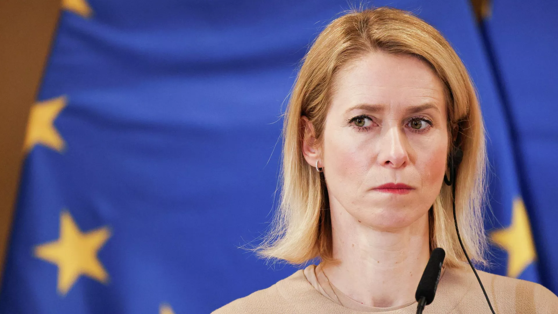 Callas said the shift in U.S. attention from Ukraine to Iran is a “problem.”