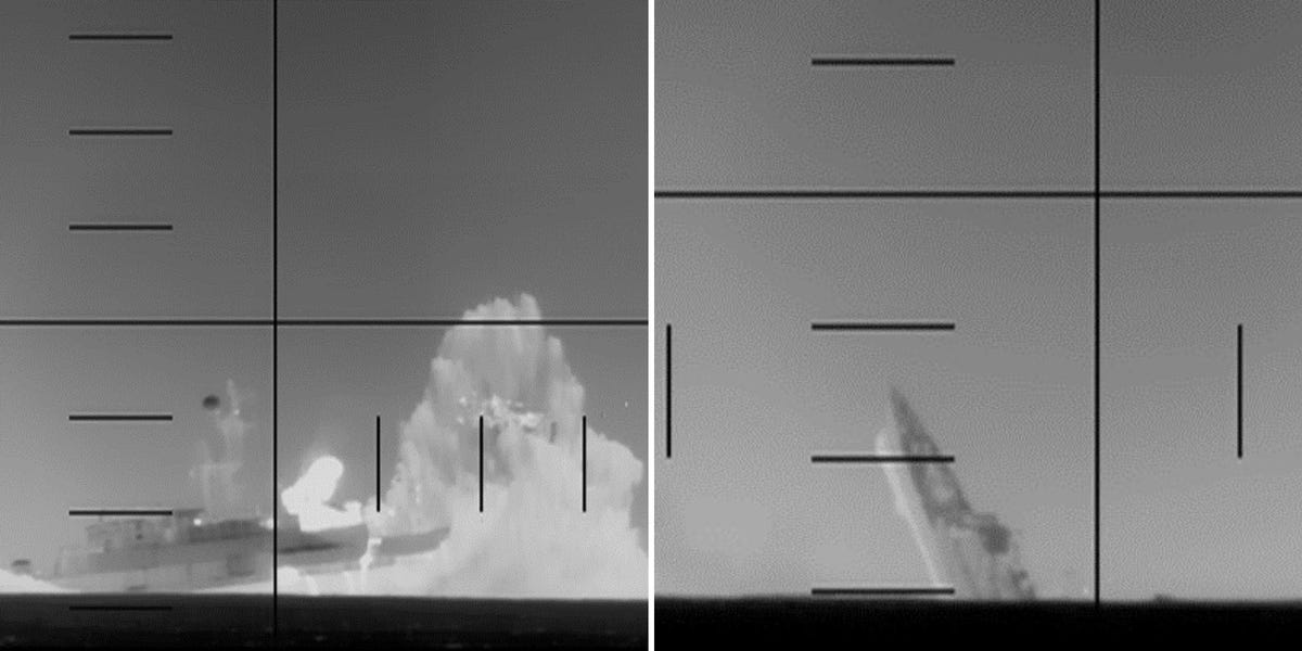 Hidden Details in Video of US Submarine Sinking Iran Warship