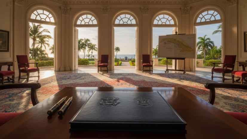 The Trump administration is preparing an economic agreement with Cuba