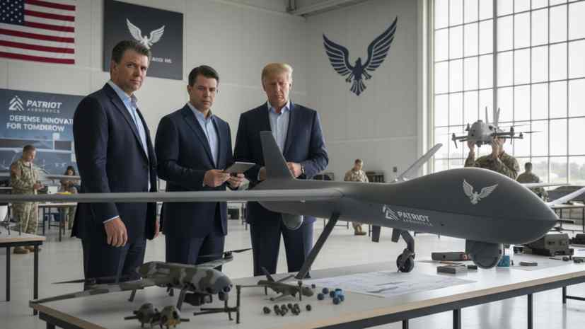 Trump’s sons invest in a drone manufacturing company for the Pentagon