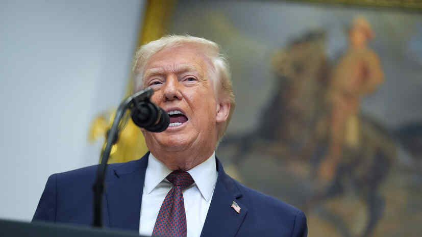 Trump threatened Iran with consequences for possible mining of the Strait of Hormuz