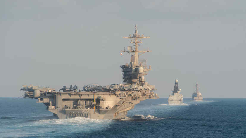 Ambassador Jalali said that Iran damaged the US aircraft carrier Abraham Lincoln