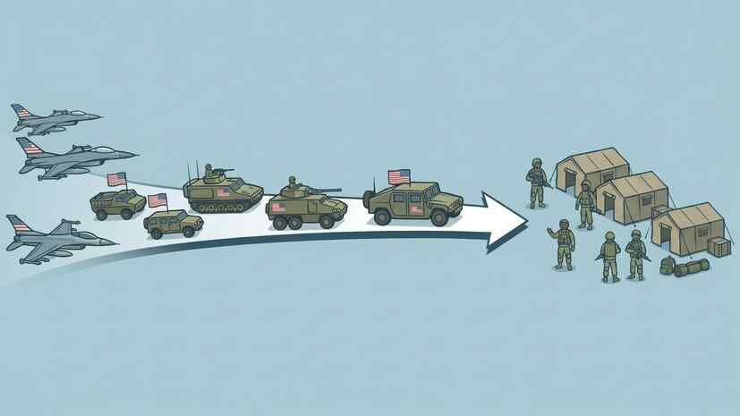 The United States wants to send military personnel to Romania to support the operation in Iran