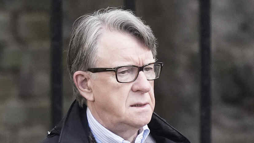 London was virtually forced to recall Mandelson from his post as ambassador to the US