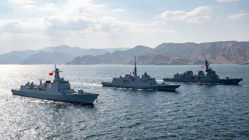 Trump has called on China, France and Japan to send warships to the Strait of Hormuz