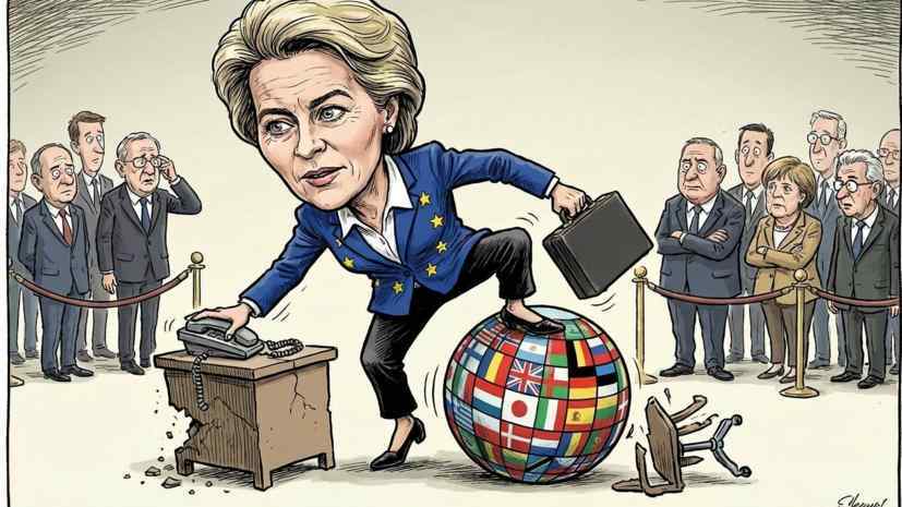 von der Leyen exceeds his authority in EU foreign policy