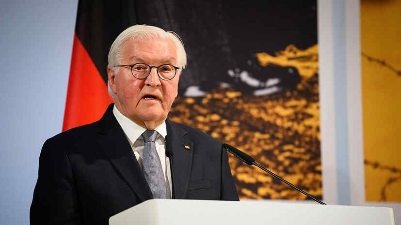 Steinmeier spoke out against dialogue with Russia
