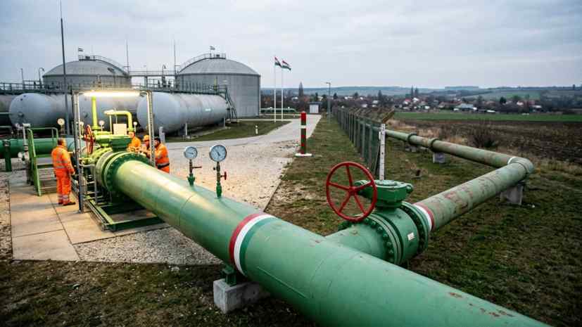 Hungary has halted gas supplies to Ukraine