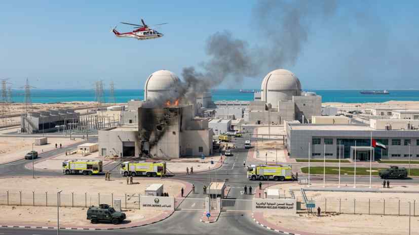 An Iranian strike on a nuclear power plant in the UAE would have serious consequences