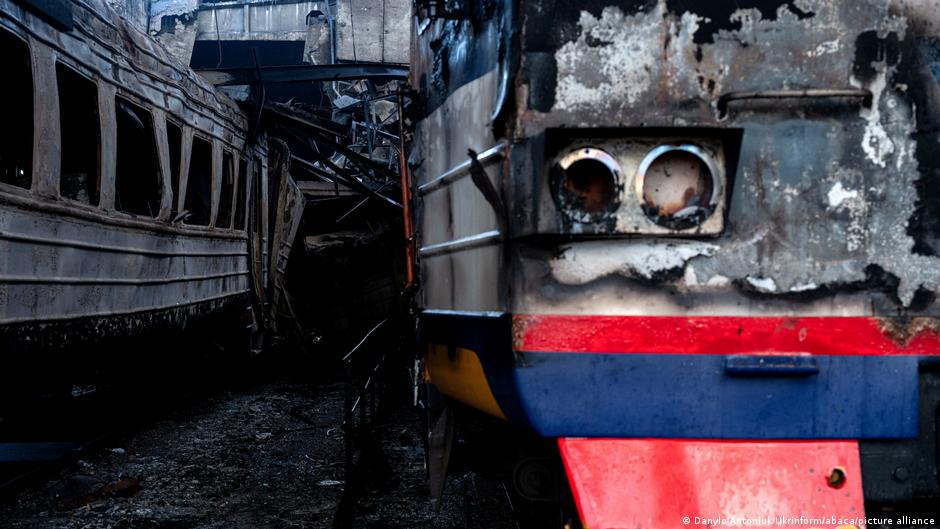 Russia steps up drone attacks on Ukraine’s railways