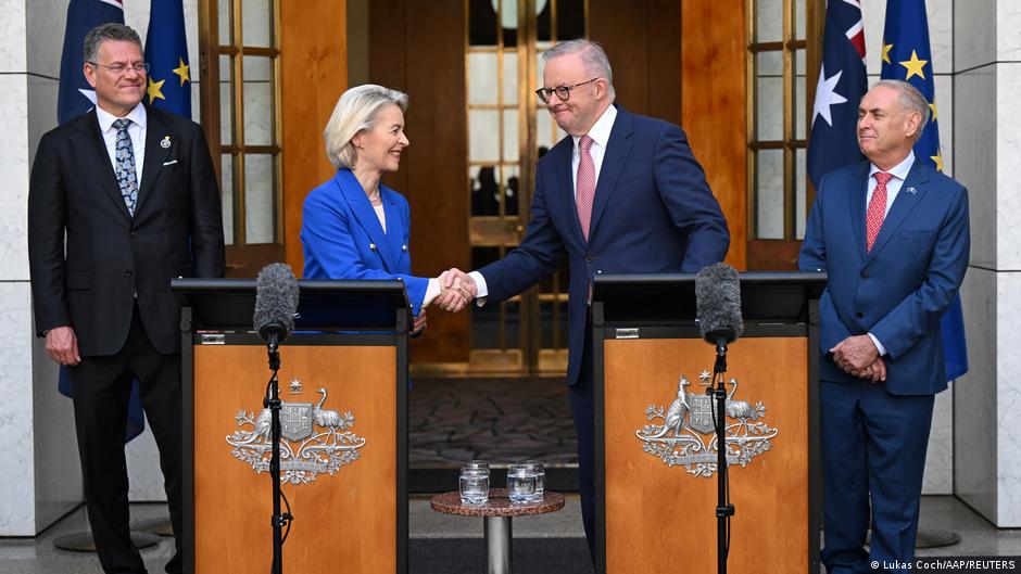 Who wins what in the EU’s new trade deal with Australia?