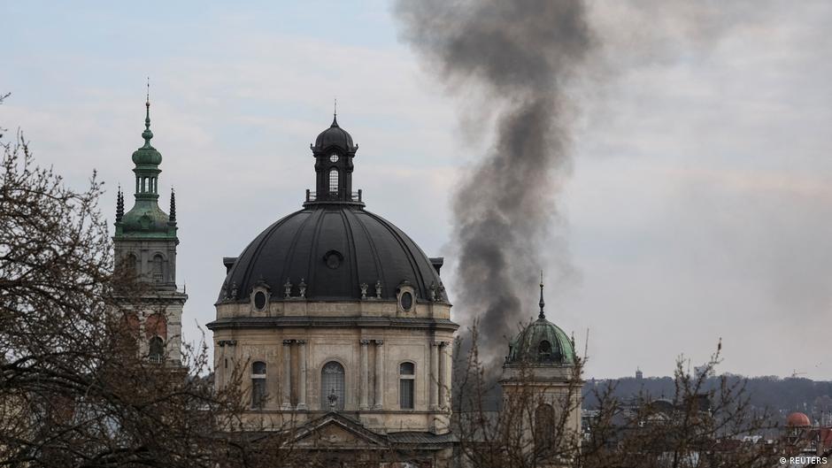 Russian attack on World Heritage sites in Lviv causes uproar