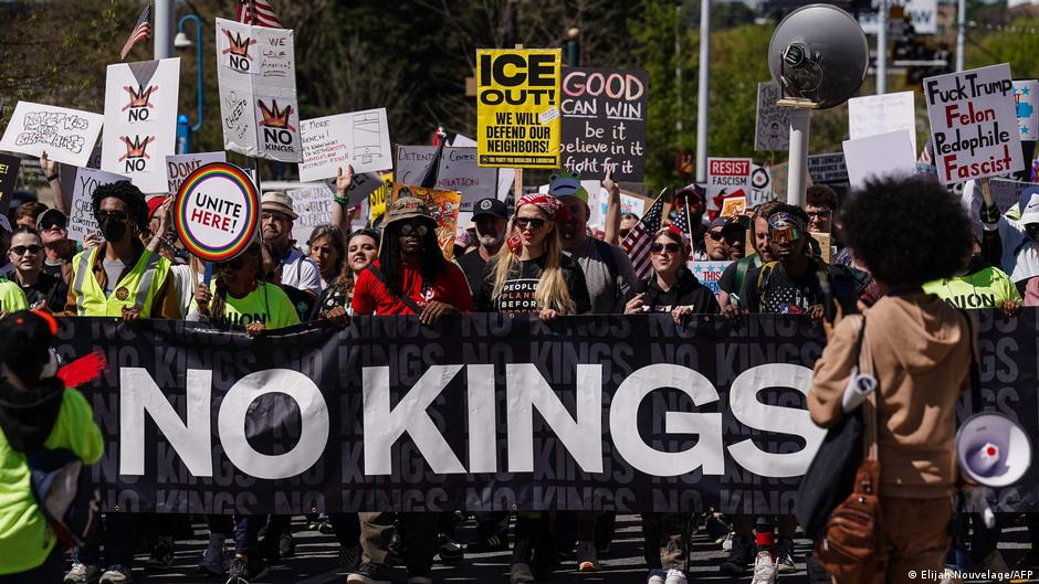 ‘No Kings’ protests — Trump critics rally across the US