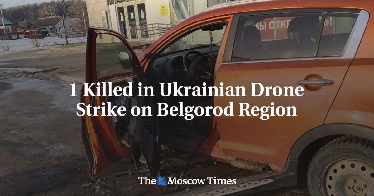 1 Killed in Ukrainian Drone Strike on Belgorod Region