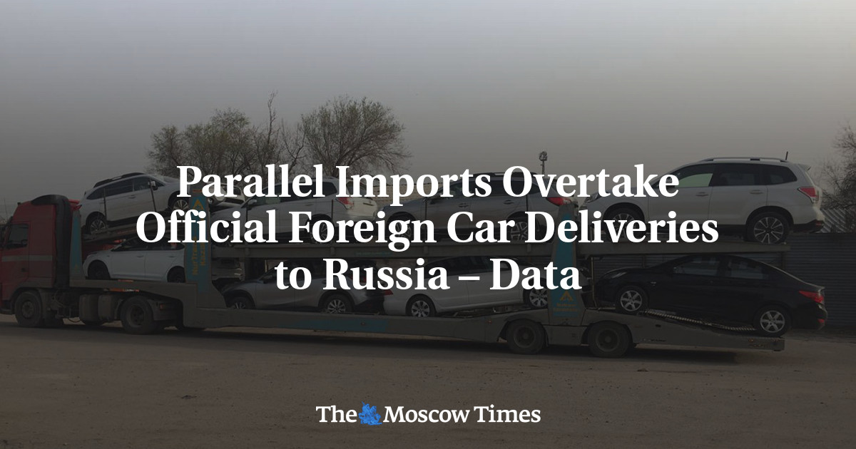 Parallel Imports Overtake Official Foreign Car Deliveries to Russia – Data