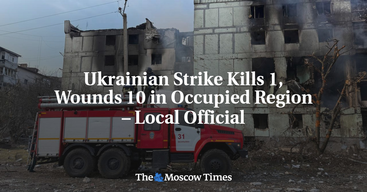 Ukrainian Strike Kills 1, Wounds 10 in Occupied Region – Local Official