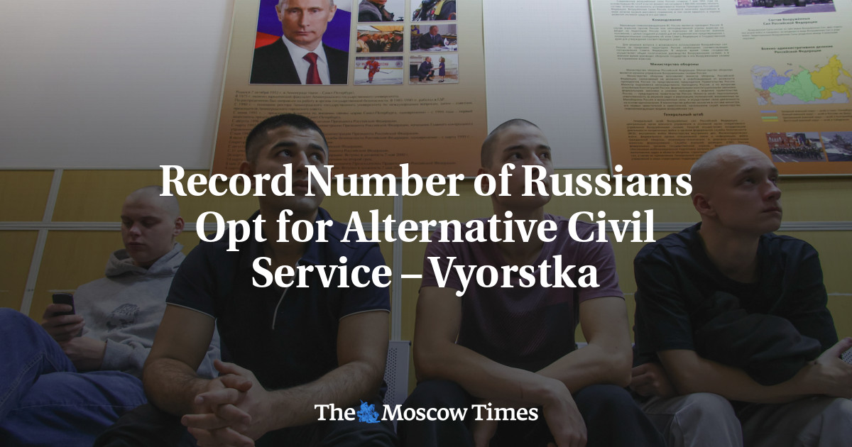 Record Number of Russians Opt for Alternative Civil Service – Vyorstka