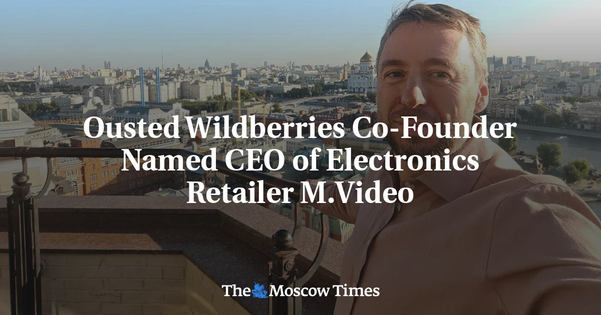 Ousted Wildberries Co-Founder Named CEO of Electronics Retailer M.Video