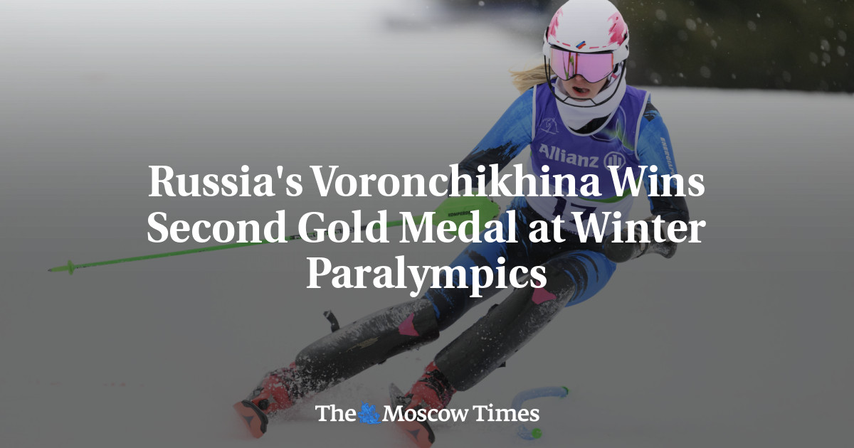 Russia’s Voronchikhina Wins Second Gold Medal at Winter Paralympics