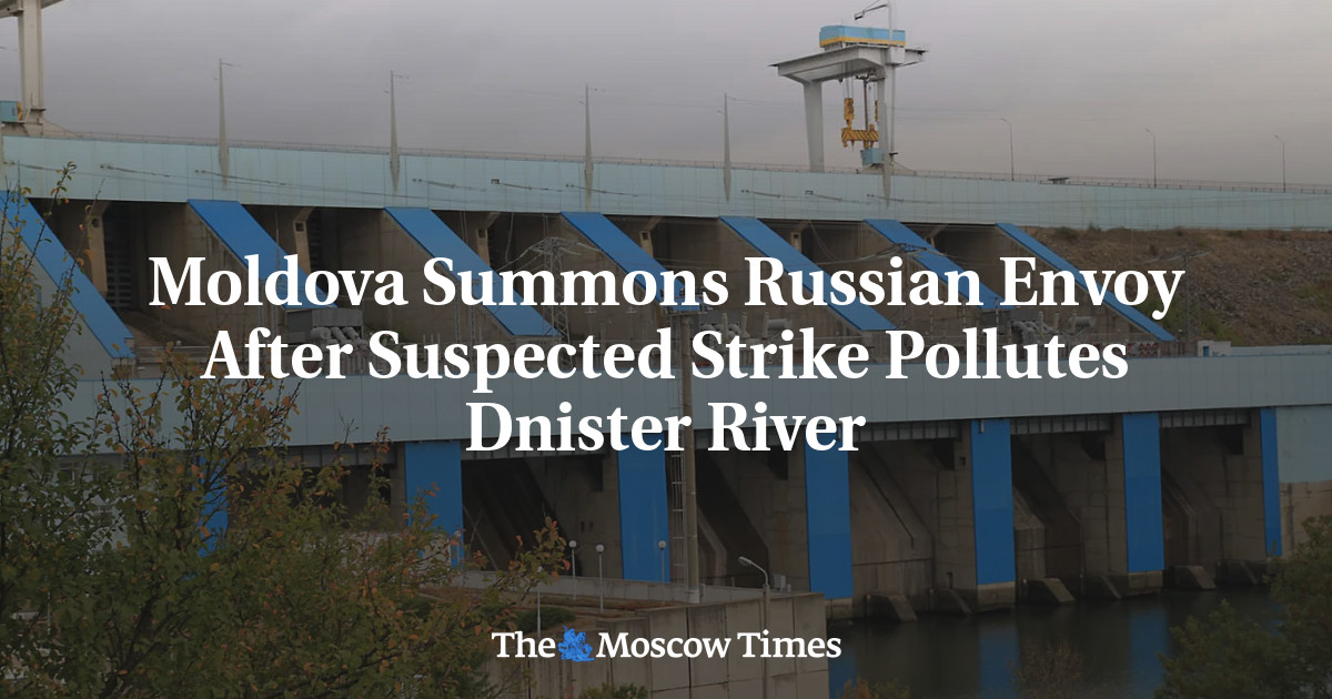Moldova Summons Russian Envoy After Suspected Strike Pollutes Dnister River