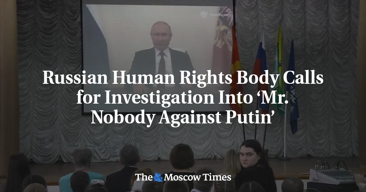 Russian Human Rights Body Calls for Investigation Into ‘Mr. Nobody Against Putin’