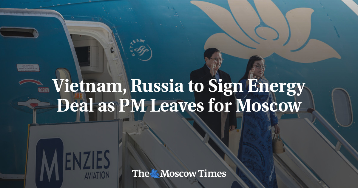 Vietnam, Russia to Sign Energy Deal as PM Leaves for Moscow