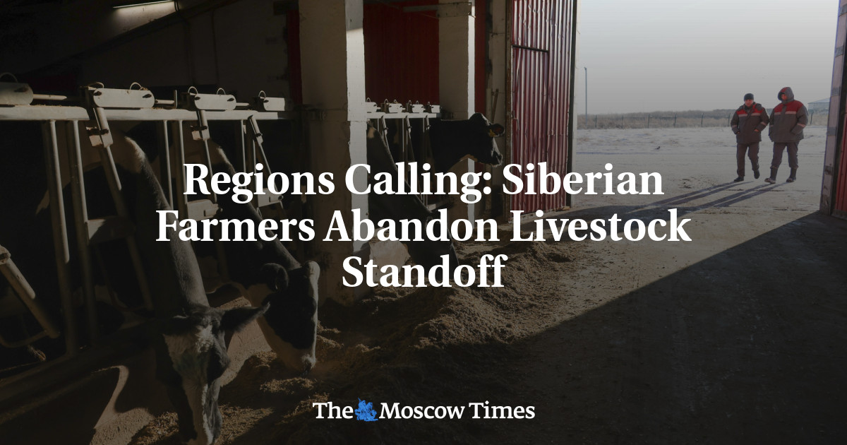 Regions Calling: Siberian Farmers Abandon Livestock Standoff