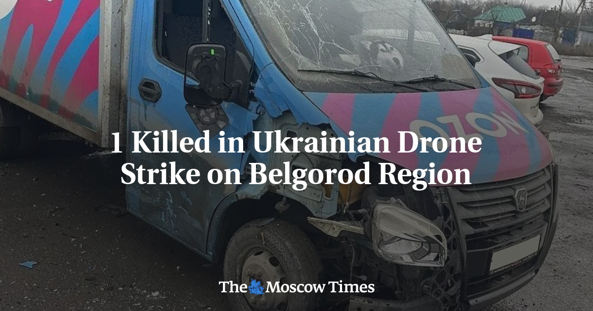 1 Killed in Ukrainian Drone Strike on Belgorod Region