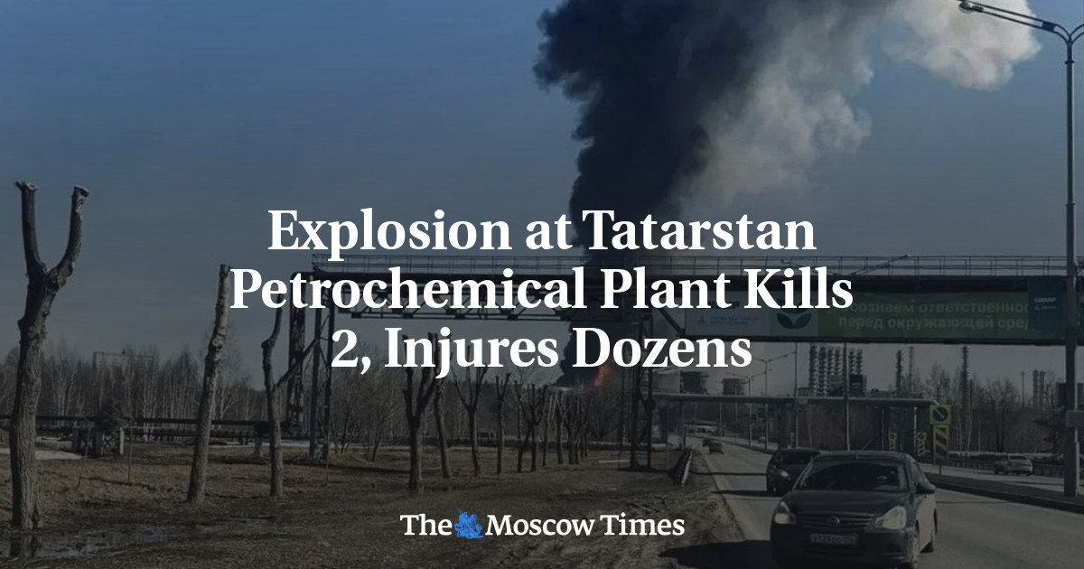 Explosion at Tatarstan Petrochemical Plant Kills 2, Injures Dozens