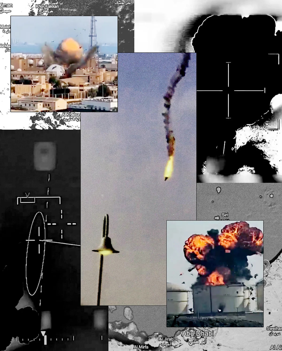 Videos and satellite images show Iran’s drone army puncturing U.S. and allied defenses