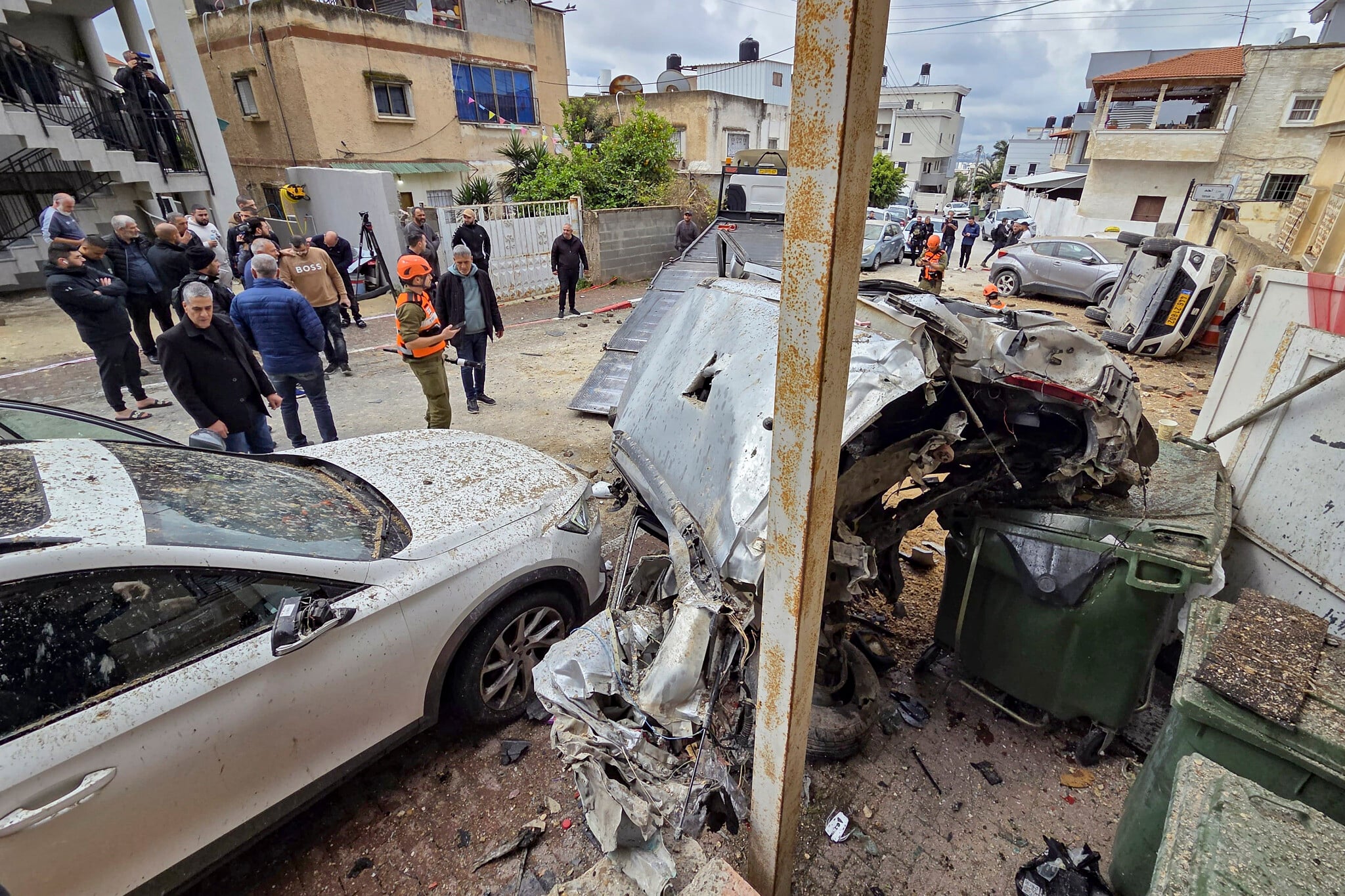 9 injured as Iran fires 7 missile salvos at Israel within hours, many with cluster warheads