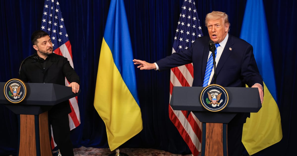 Trump snubs Zelenskyy’s offer of drone help – POLITICO