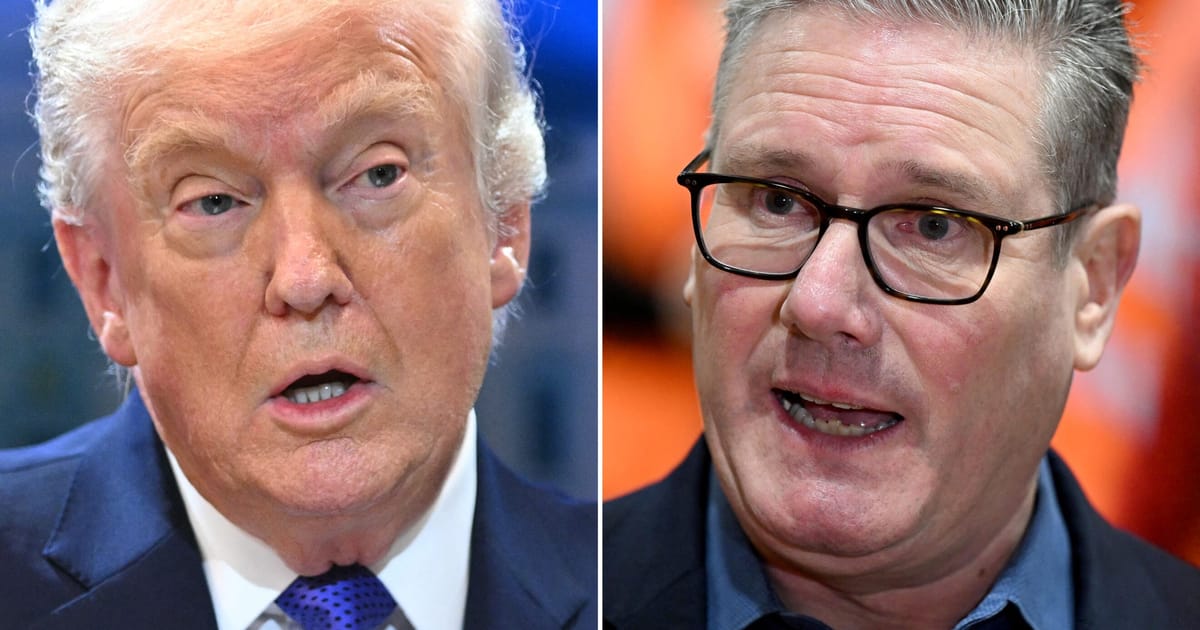 All the times Donald Trump dunked on Keir Starmer over the Iran war – POLITICO