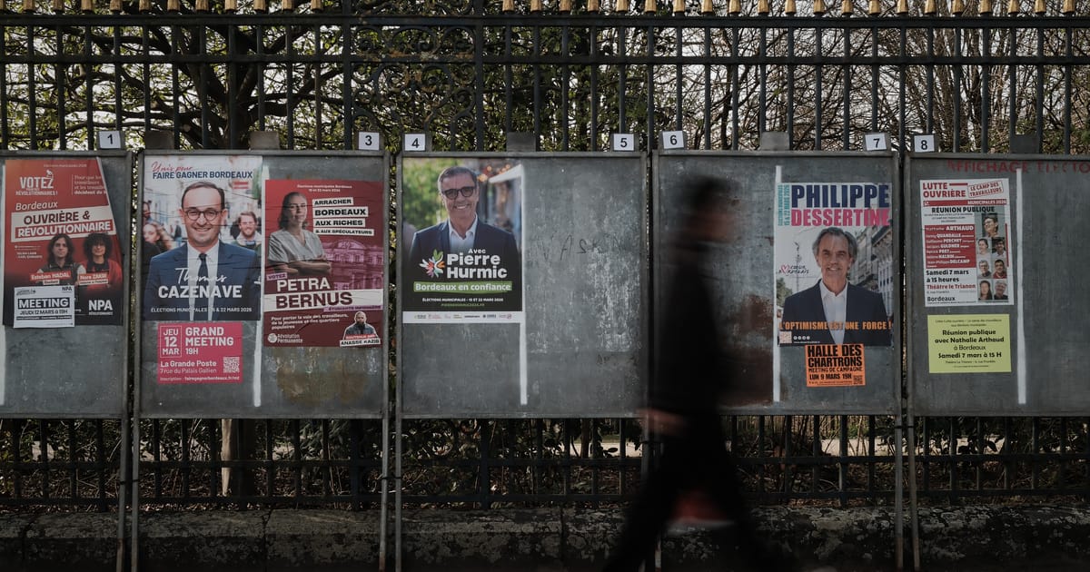 SONDAGE EXCLUSIF. A Bordeaux, un premier tour très ouvert – POLITICO