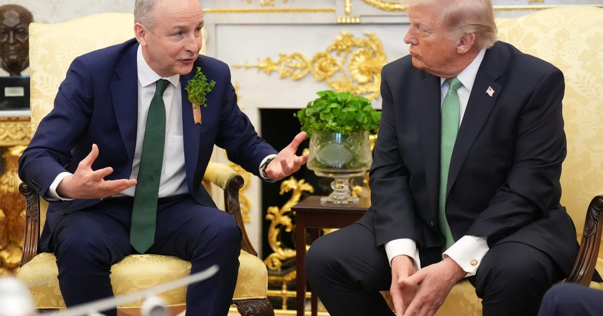 Ireland’s leader defends Starmer from Trump insults in White House meeting – POLITICO