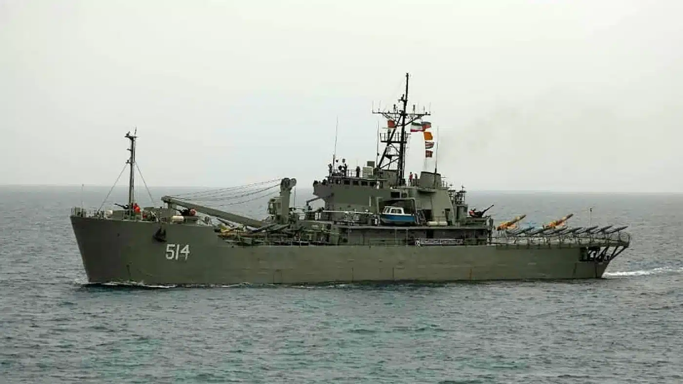 India Reveals That It Interned Iranian Naval Vessel IRIS Lavan on March 4