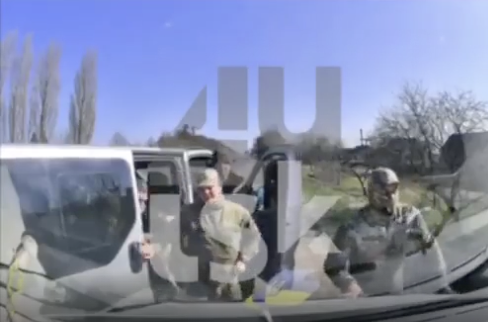 WATCH: Ukrainian Bounty Hunter Gets Taken For A Ride (Literally) While Trying To Press Gang Man