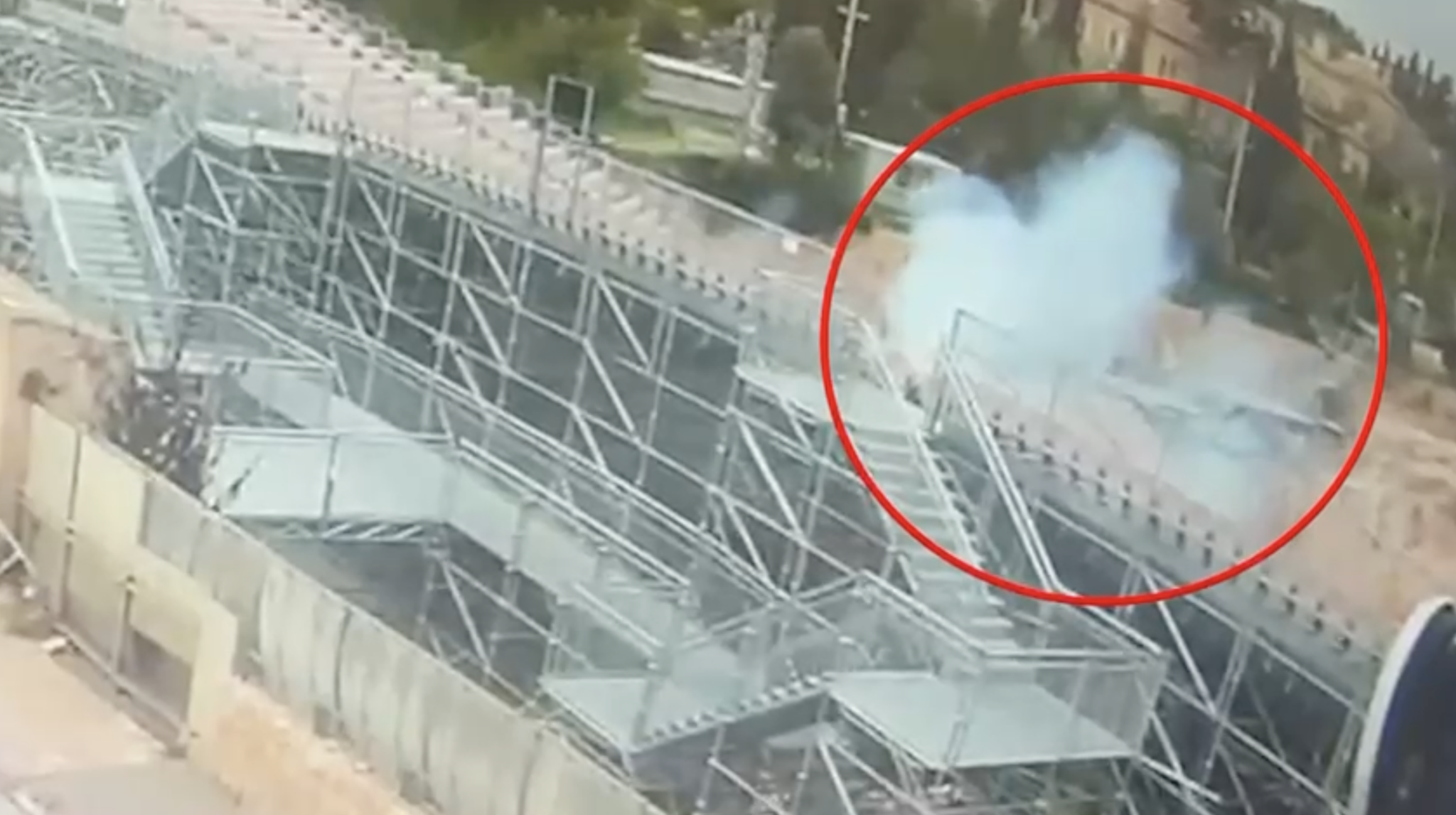 Iranian missile warhead falls less than a kilometer from Temple Mount, al-Aqsa Mosque