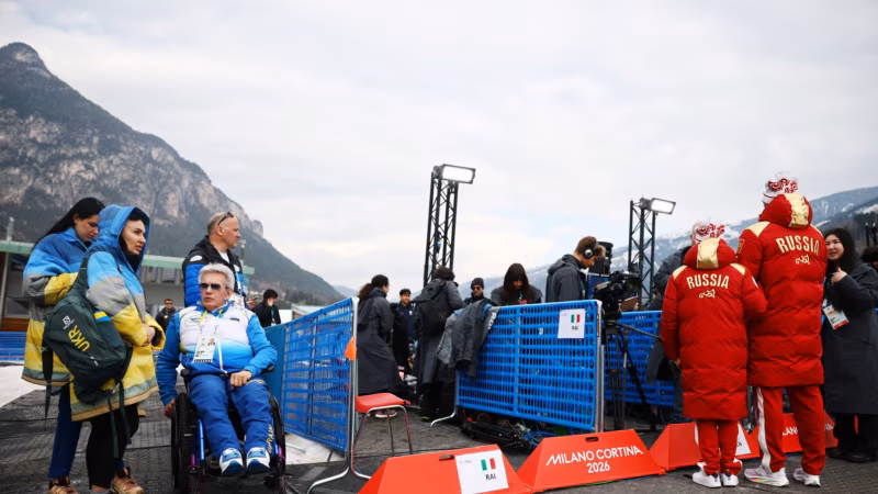Controversy Simmers As Ukraine, Russia Compete At Winter Paralympics