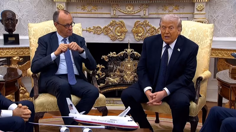 With Trump’s Eye On Iran, Merz Pressed Ukraine’s Case In Washington